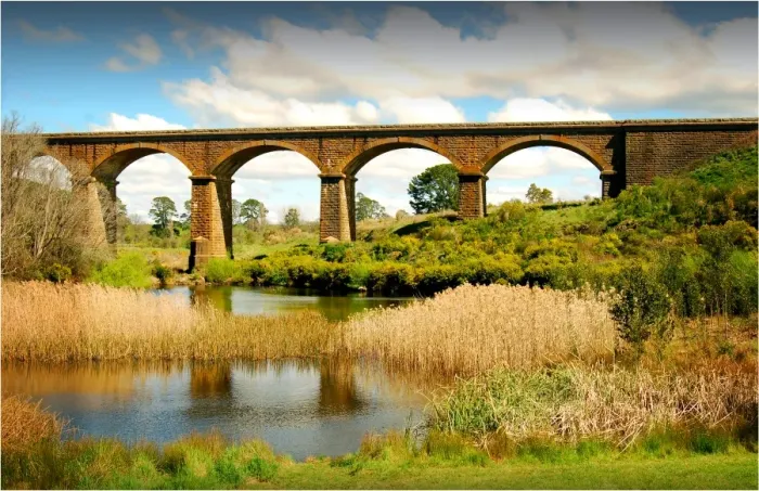 Framed Print : Malmsbury viaduct, Victoria, Australia