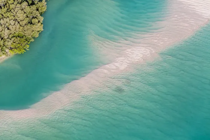 Framed Print : Mangrove Sand bar
