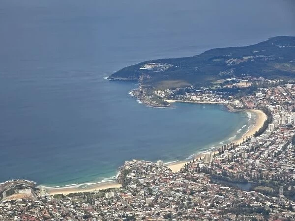 Manly Beach, aerial image