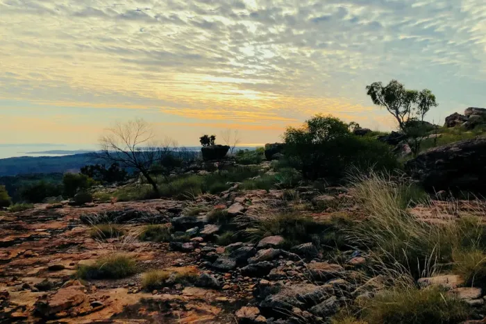 Framed Print : Manning Peak Sunset, Kimberley, Western Australia