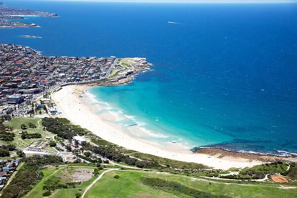 Maroubra. Aerial view of Maroubra Beach, Sydney, NSW