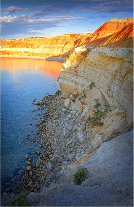 Framed Print : Maslins Beach Fleurieu Peninsula South Australia