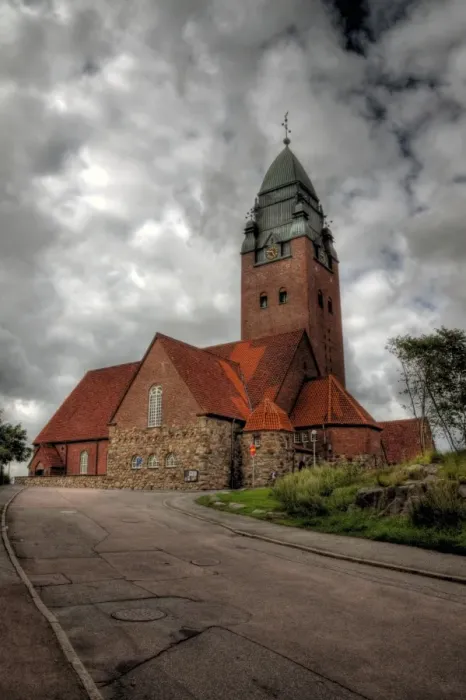 Framed Print : Masthuggskyrkan, Masthugget Church Gothenburg