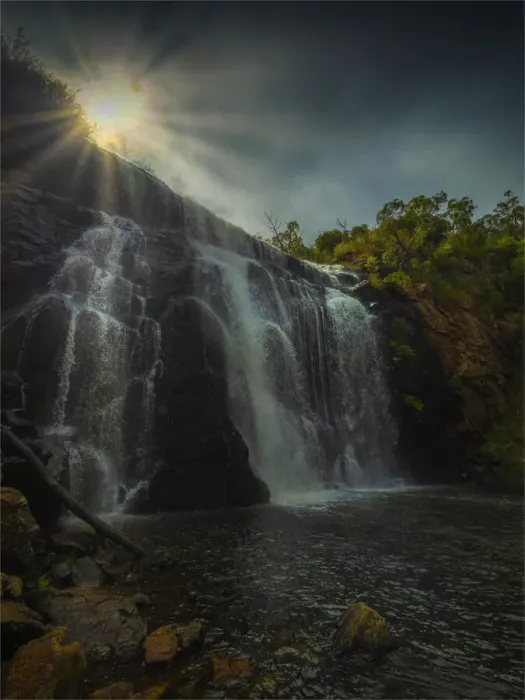 Framed Print : McKenzie falls, Grampians, Victoria