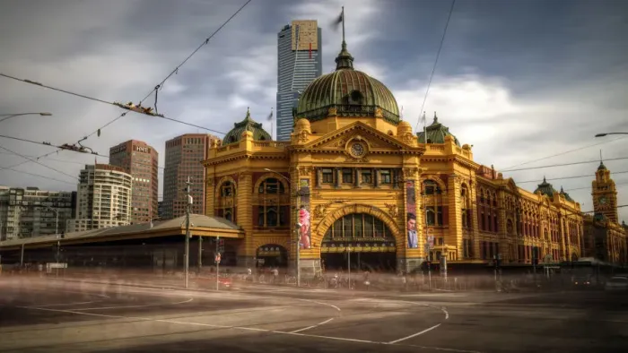 Framed Print : Melbourne Central Railway Station long exposure Framed Print : Melbourne Central Railway Station long exposure