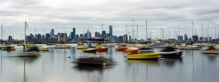 Framed Print : Melbourne City
