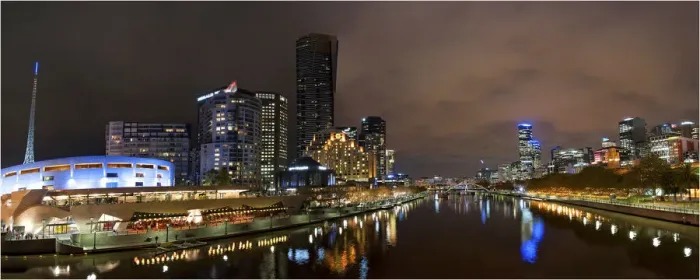Framed Print : Melbourne city view, Victoria, Australia Framed Print : Melbourne city view, Victoria, Australia