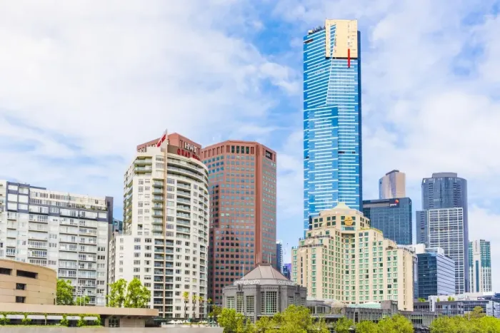 Framed Print : Melbourne Cityscape