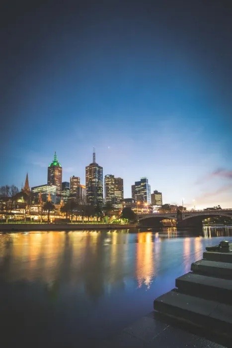 Framed Print : Melbourne at sunrise Framed Print : Melbourne at sunrise
