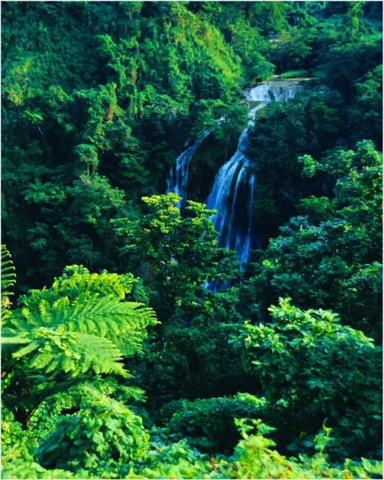 Framed Print : Mele Mele waterfall, Island of Efate, Vanuatu Framed Print : Mele Mele waterfall, Island of Efate, Vanuatu