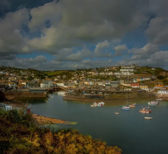 Framed Print : Mevagissey view