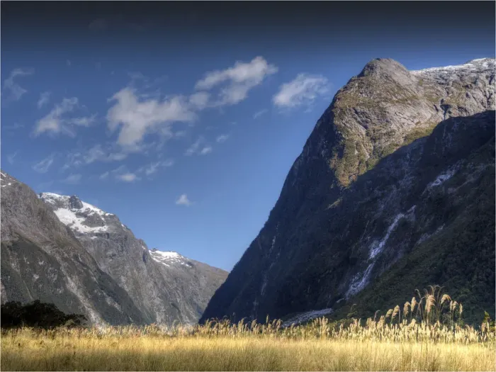 Framed Print : The Milford track, South Island, New Zealand
