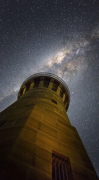 Milky Way over Barrenjoey Head Lighthouse