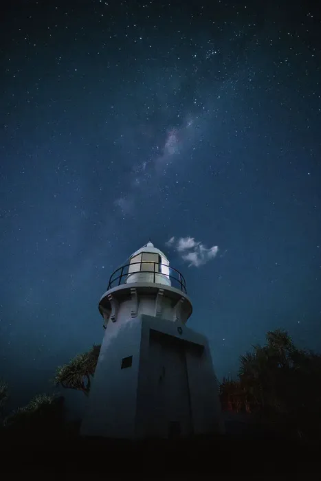 Framed Print : Milky Way over Fingal Head Lighthouse, New South Wales, Australia Framed Print : Milky Way over Fingal Head Lighthouse, New South Wales, Australia