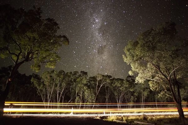 The Milky Way by the roadside