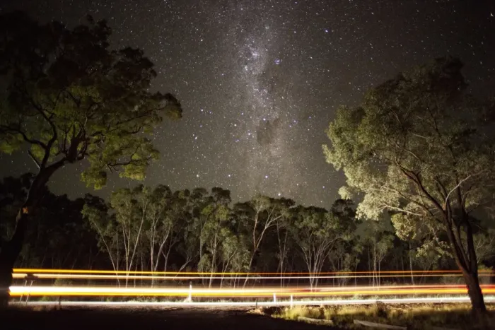 Framed Print : The Milky Way by the roadside Framed Print : The Milky Way by the roadside
