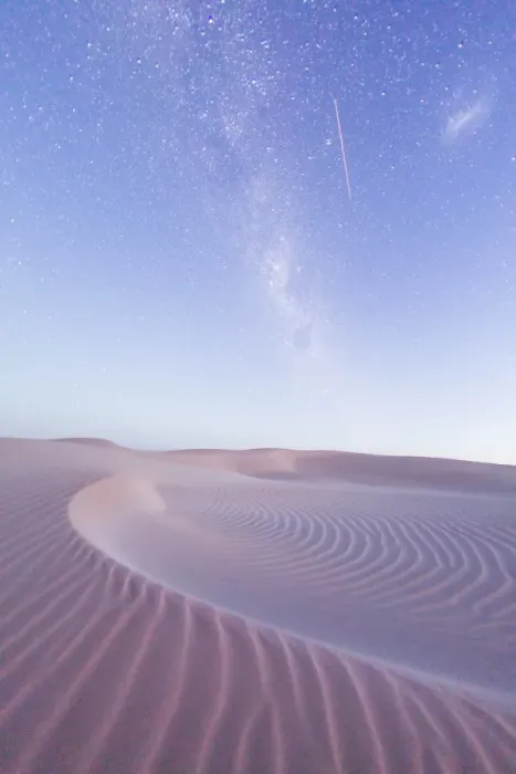 Framed Print : Milky Way over a sand dune. South Australia Framed Print : Milky Way over a sand dune. South Australia