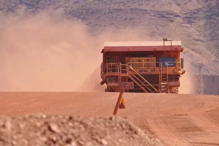 Framed Print : Mining Truck, Pilbara Western Australia