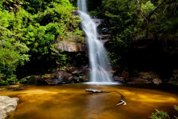 Framed Print : Minnehaha falls at Katoomba Framed Print : Minnehaha falls at Katoomba