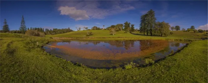 Framed Print : Mission lagoon, Norfolk Island, South Pacific