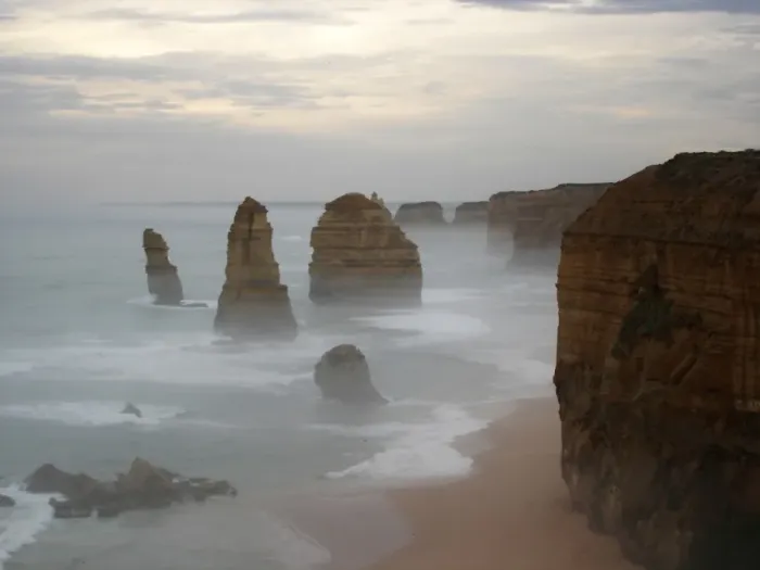 Framed Print : Misty 12 Apostles Framed Print : Misty 12 Apostles