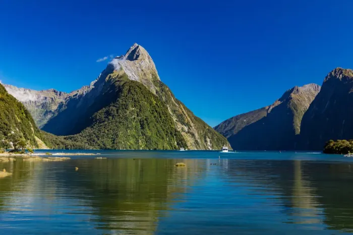 Framed Print : Mitre Peak
