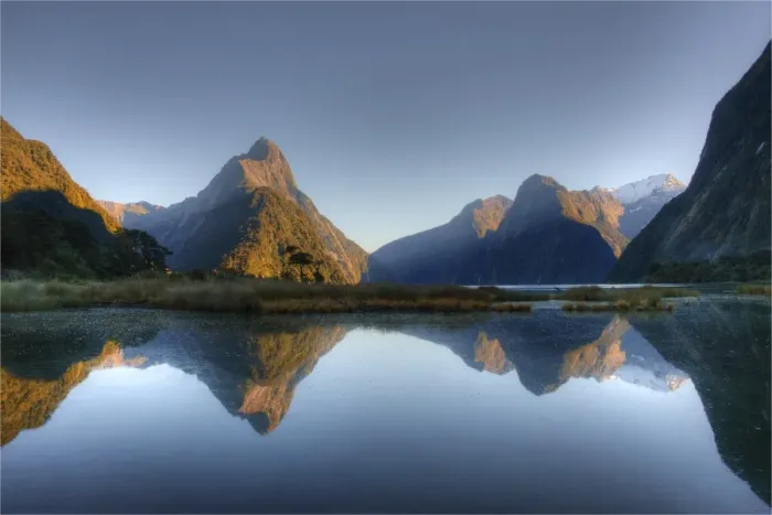 Framed Print : Mitre Peak, Milford sound, South Island, New Zealand Framed Print : Mitre Peak, Milford sound, South Island, New Zealand