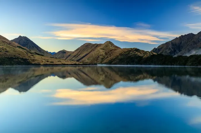 Framed Print : Moke Lake Reflections