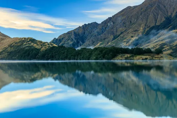 Framed Print : Moke Lake Reflections