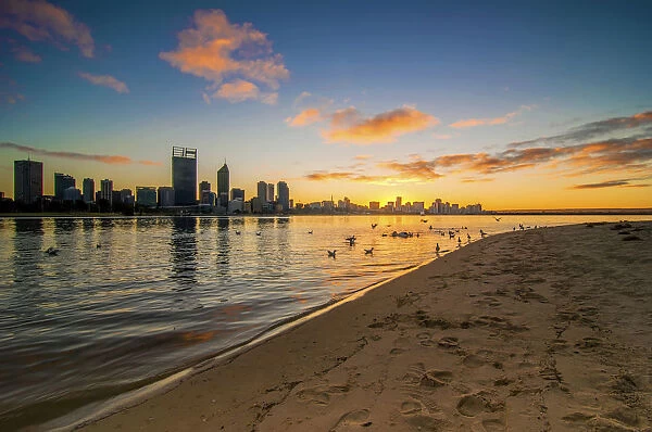 Morning View of Perth City