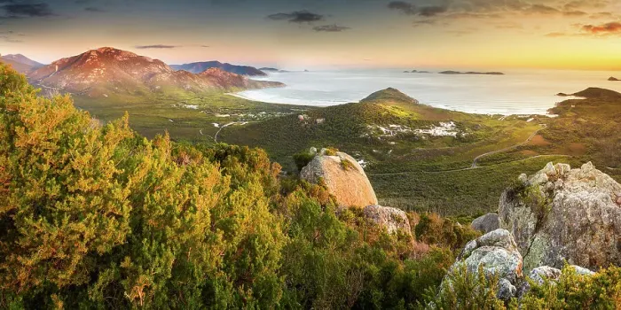 Framed Print : Mount Bishop View, Wilsons Promontory, Victoria