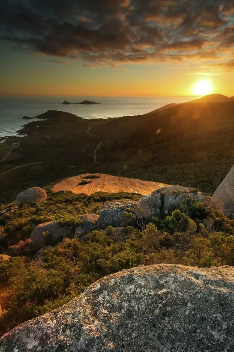 Framed Print : Mount Bishop, Wilsons Promontory National Park