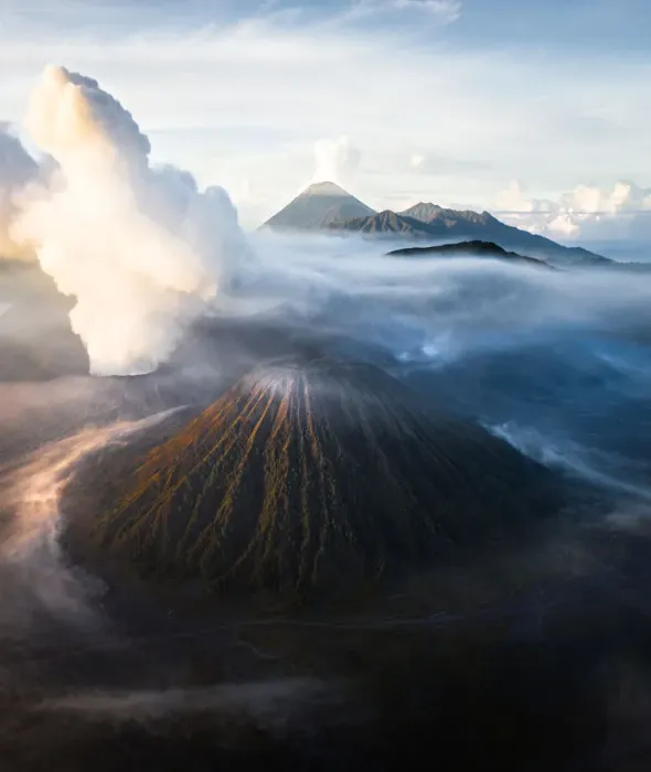 Framed Print : Mount Bromo Active Volcano Framed Print : Mount Bromo Active Volcano