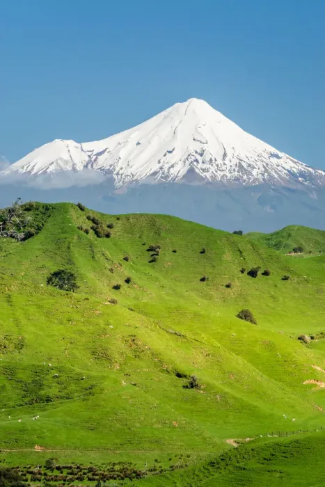 Framed Print : Mount Taranaki, New Plymouth, New Zealand