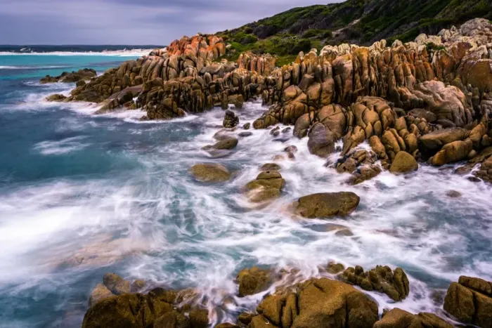Framed Print : Mount William National Park at Bay of Fires, Tasmania