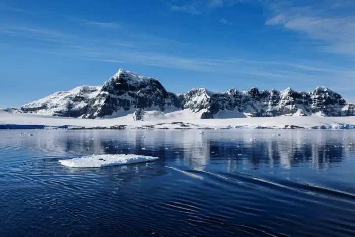Framed Print : Mountain Range Along Danco Coast With a Floating Ice in the Foreground, West Coast Of The Antarctic Peninsula, Antarctica Framed Print : Mountain Range Along Danco Coast With a Floating Ice in the Foreground, West Coast Of The Antarctic Peninsula, Antarctica