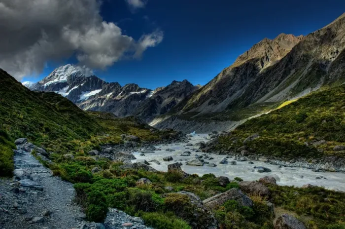 Framed Print : Mt Cook South Island New Zealand