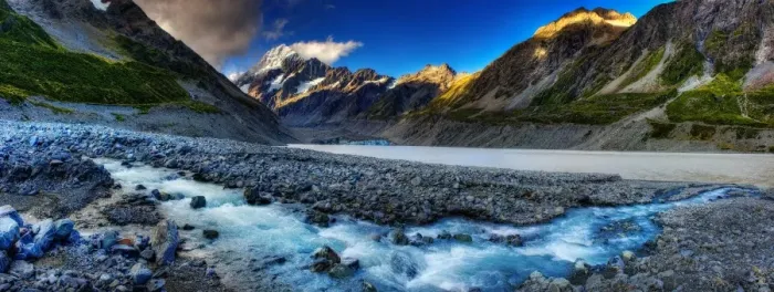 Framed Print : Mt Cook south island, New Zealand