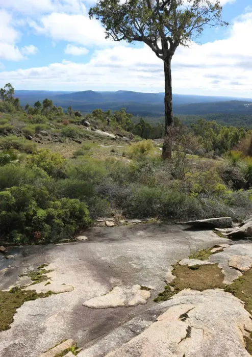 Framed Print : top of Mt Cooke near Jarrahdale in Western Australia