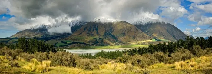 Framed Print : Mt Hutt South Island New Zealand