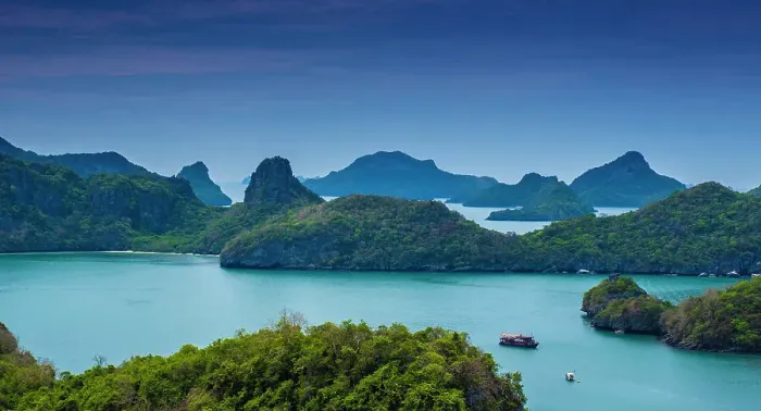 Framed Print : Mu Ko Ang Thong National Marine Park, Ko Samui, Thailand Framed Print : Mu Ko Ang Thong National Marine Park, Ko Samui, Thailand