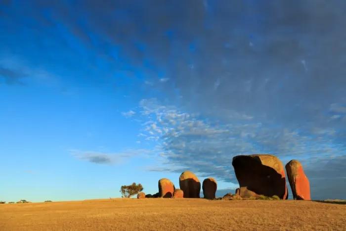 Framed Print : Murphys Haystacks at dawn. South Australia Framed Print : Murphys Haystacks at dawn. South Australia
