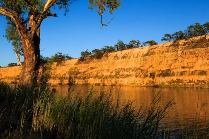 Framed Print : Murray River near Waikerie. Australia Framed Print : Murray River near Waikerie. Australia
