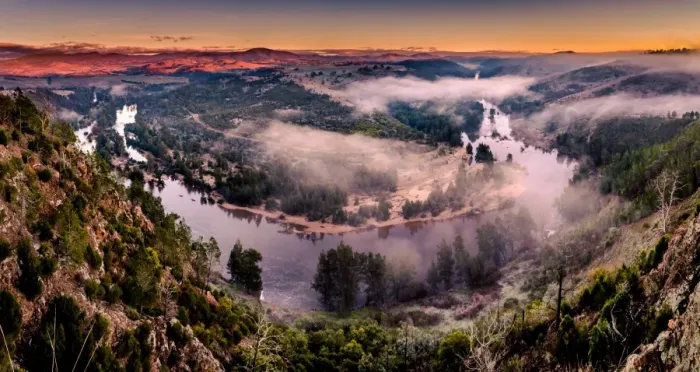 Framed Print : Murrumbridge River