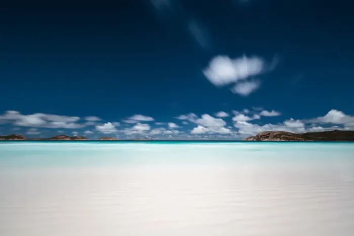 Framed Print : Mystic Lucky Bay