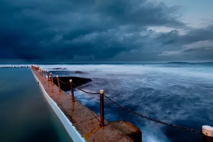 Framed Print : Narrabeen rock pool by christopher chan Framed Print : Narrabeen rock pool by christopher chan