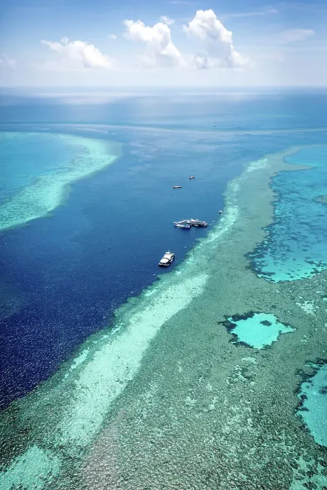 Framed Print : Natural Textures of Great Barrier Reef from above Framed Print : Natural Textures of Great Barrier Reef from above