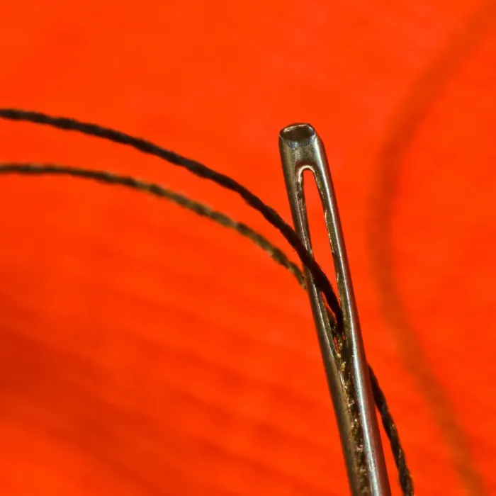 Framed Print : Needle and thread (1 of 1) Framed Print : Needle and thread (1 of 1)