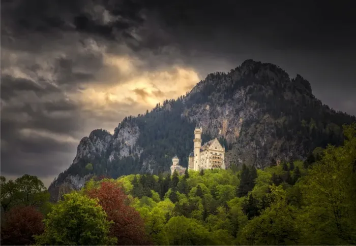 Framed Print : Neuschwantein Castle, Bavaria, Germany