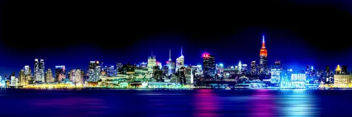 Framed Print : New York Skyline